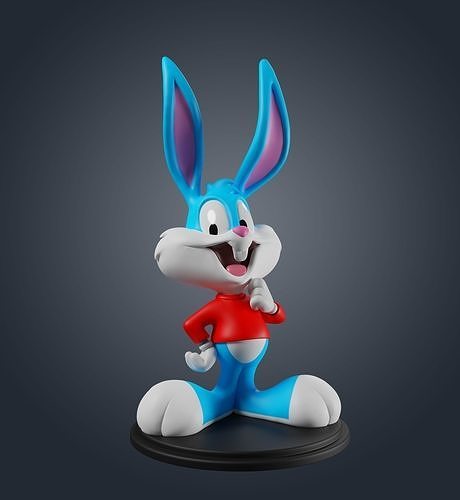 Buster Bunny 3D print model