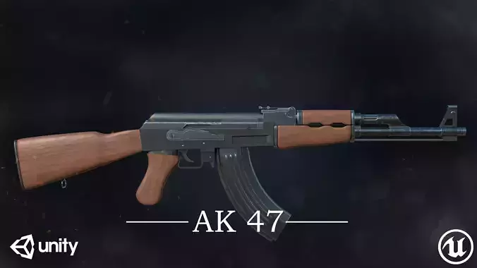 AK-47 game-ready ak - rifle