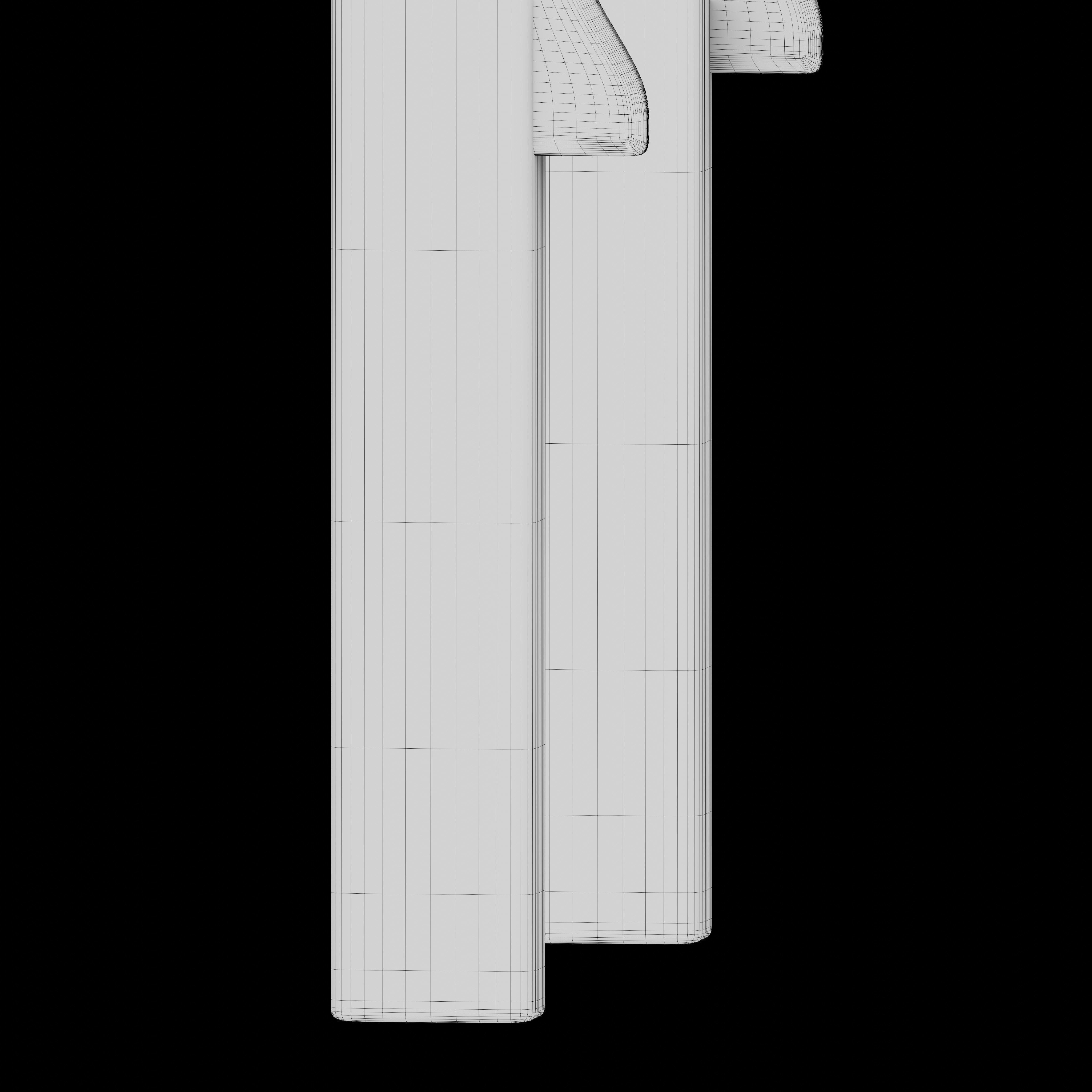 Moroccan chess table 3D model_7