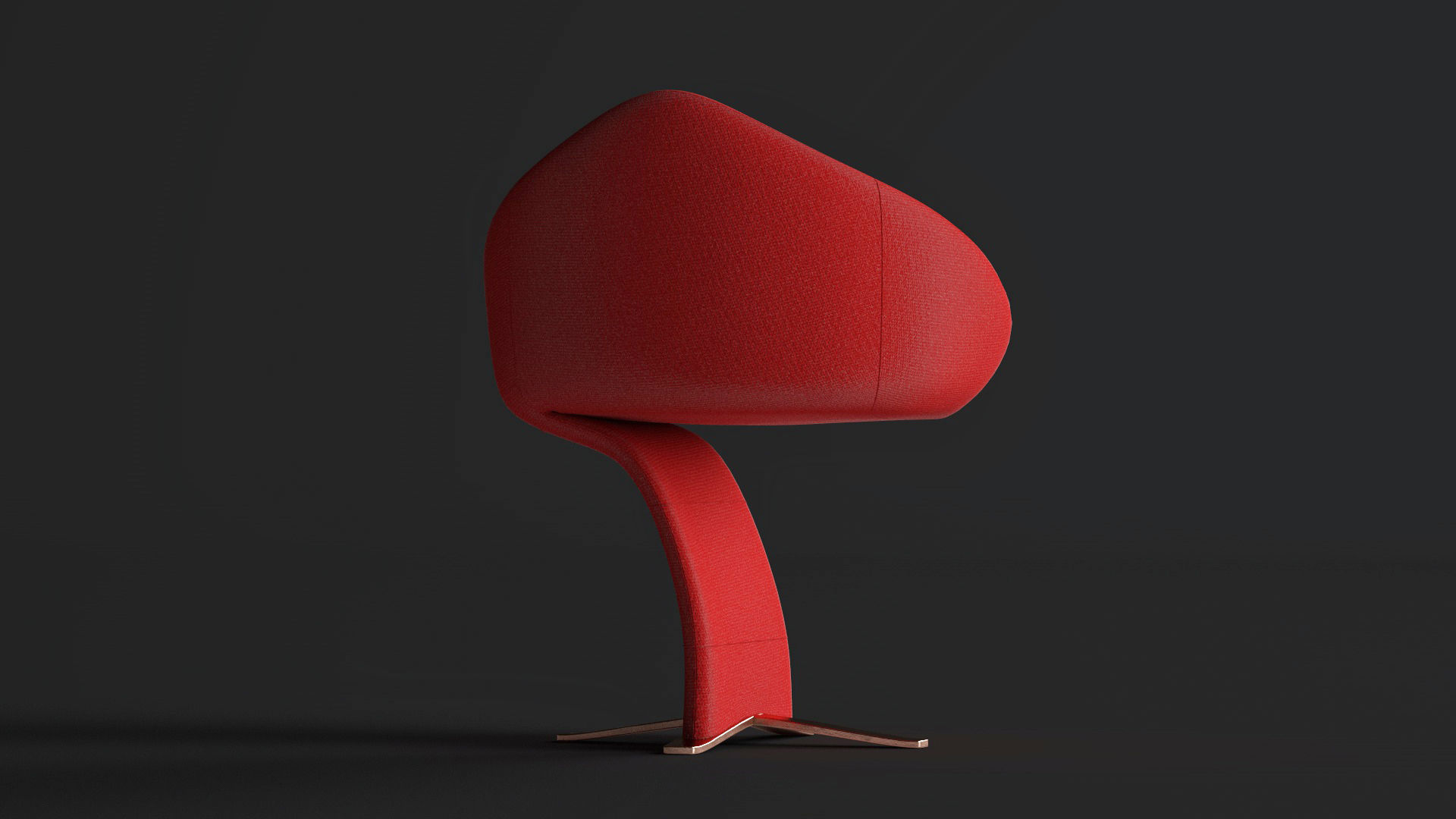 Rose Chair 3D model_7