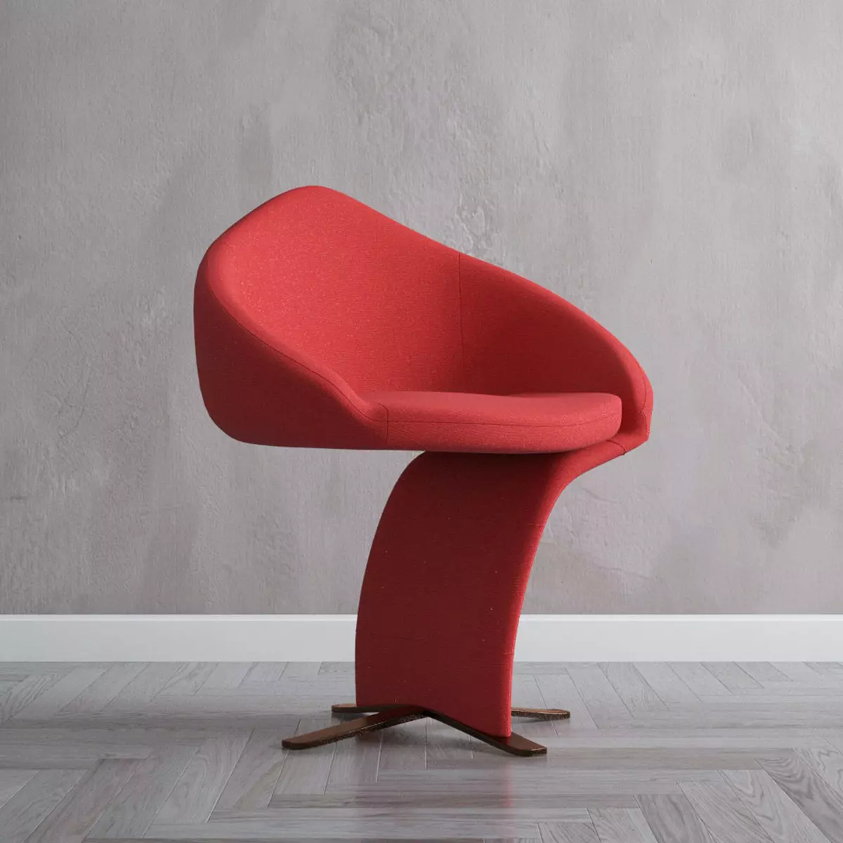 Rose Chair 3D model_0