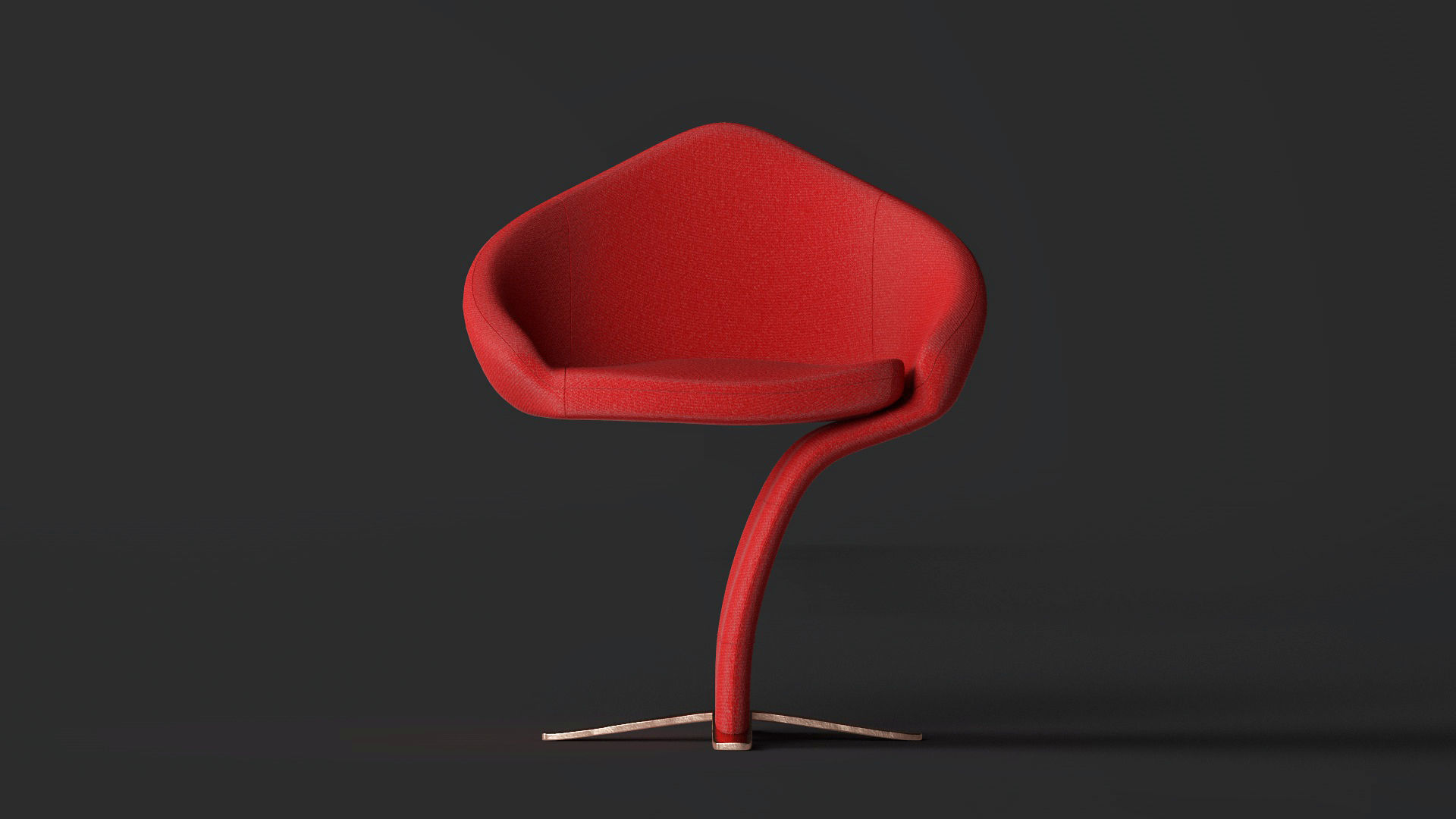 Rose Chair 3D model_1