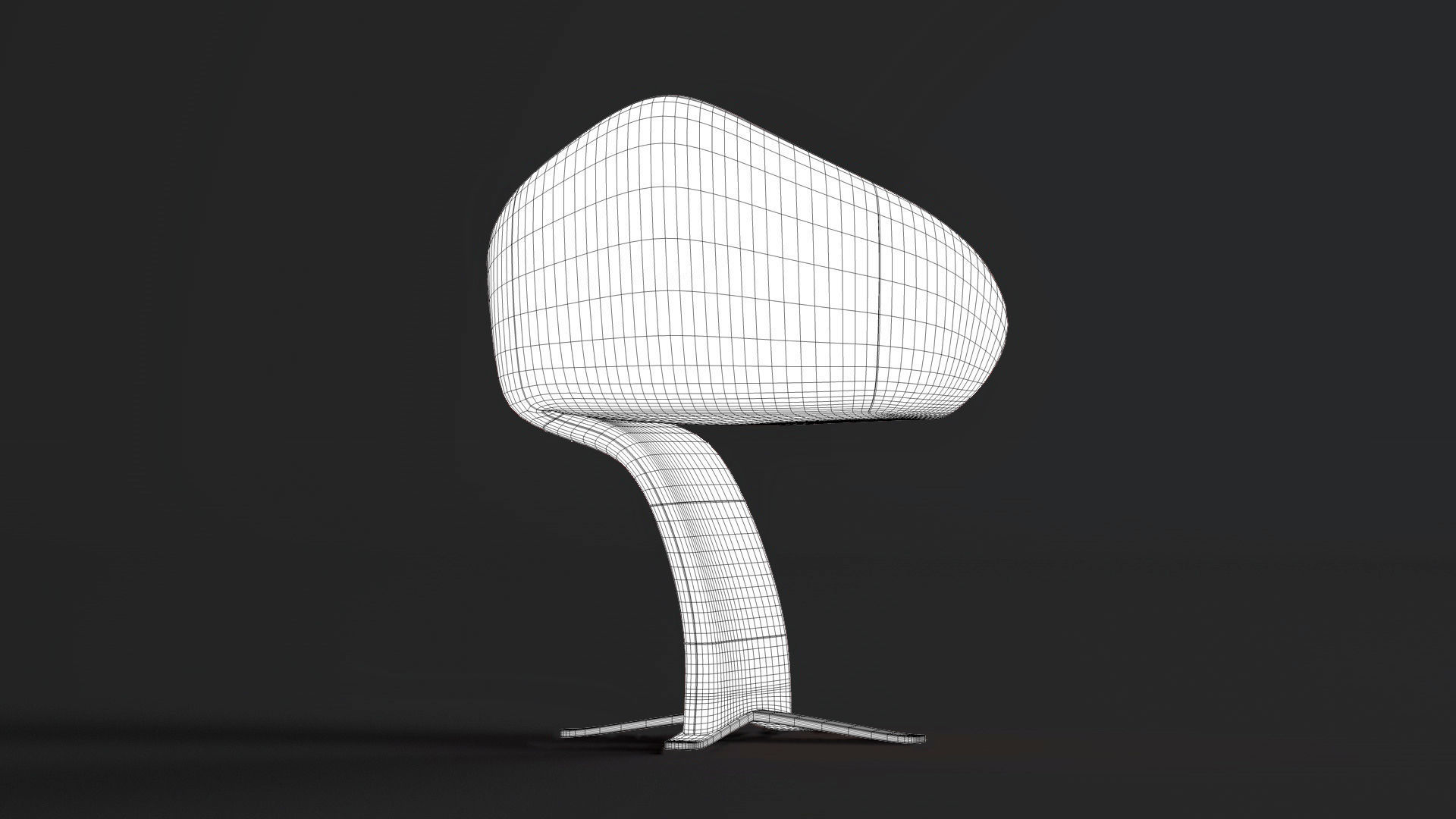 Rose Chair 3D model_8