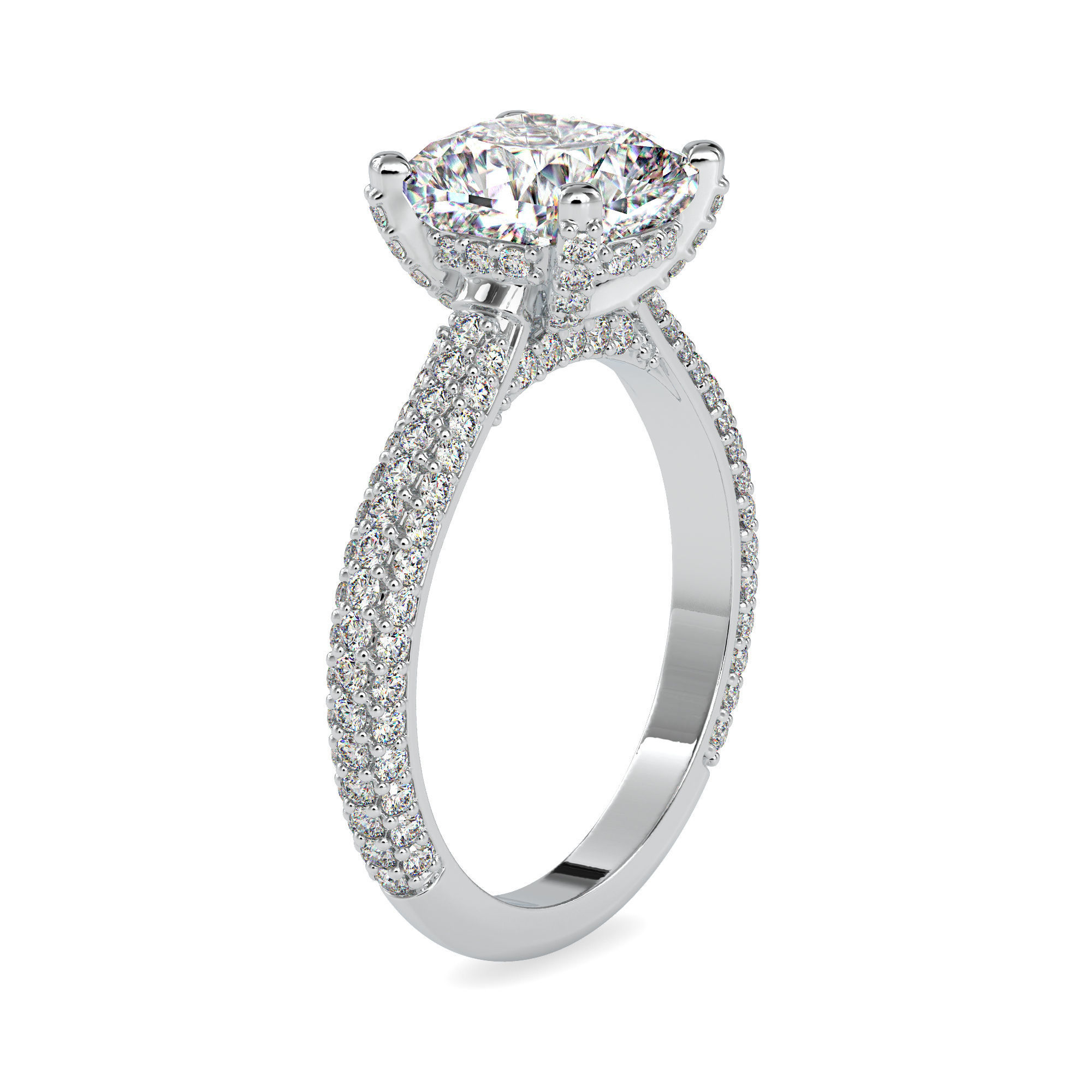 Women Engagment Ring 3d model 3D print model_3