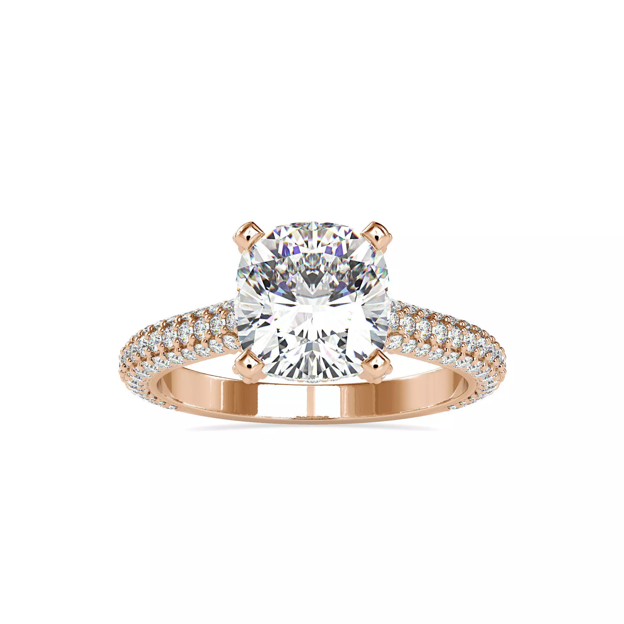 Women Engagment Ring 3d model 3D print model_0