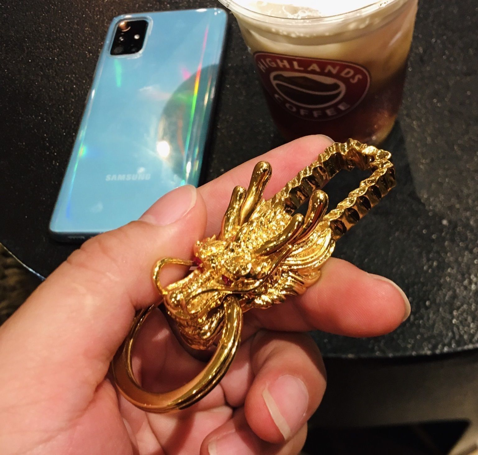 Asian Dragon Car Key 01 3D print model_2