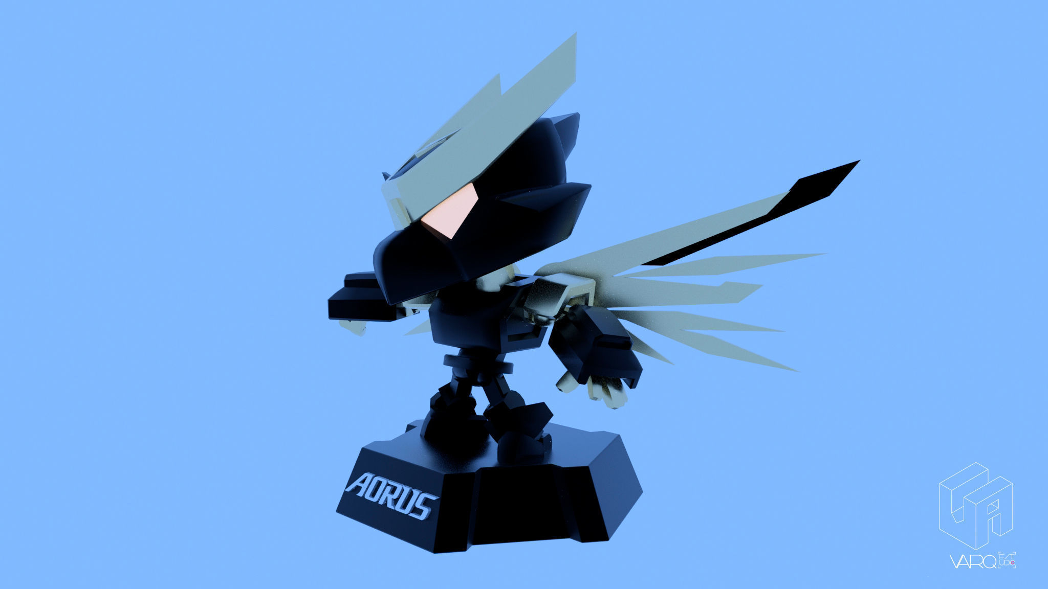 AORUS PET 1 3D print model_1