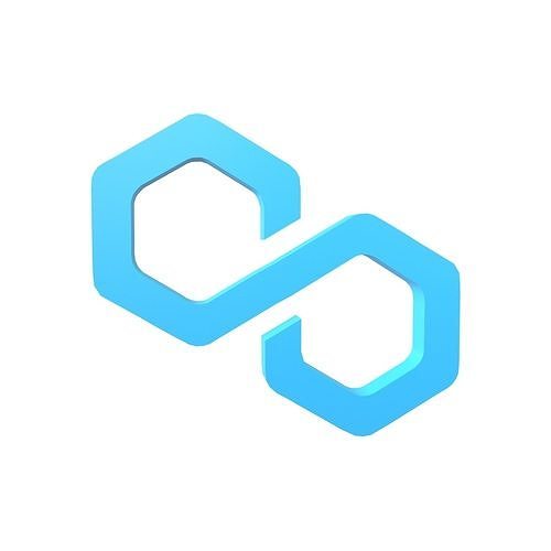 Polygon Coin v1 002 Low-poly 3D model