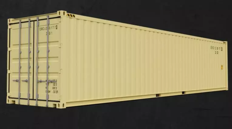 Shipping container 3d model Free 3D model