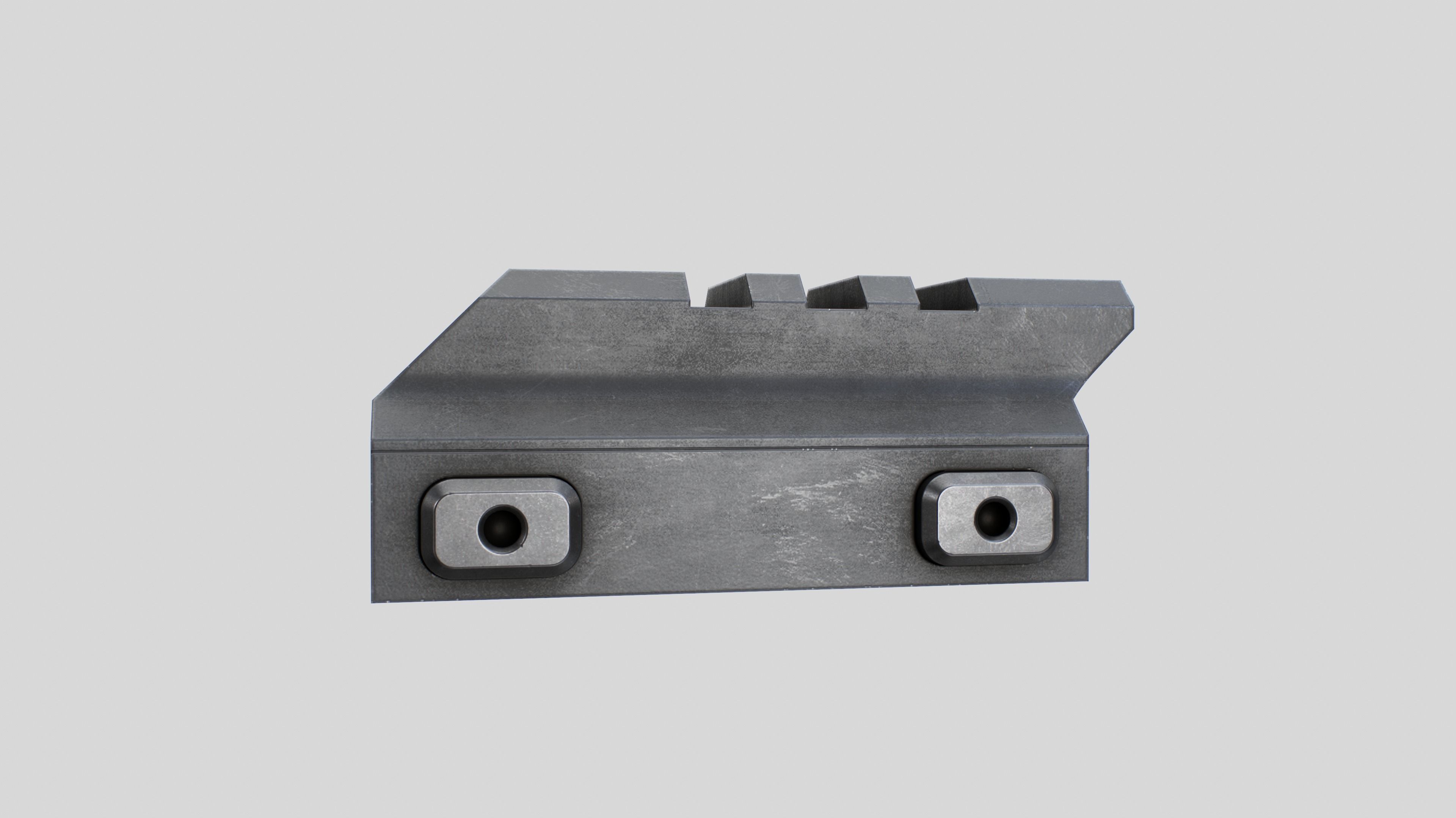 Wilcox Raptar-S Laser Range Finder Low-poly 3D model_15