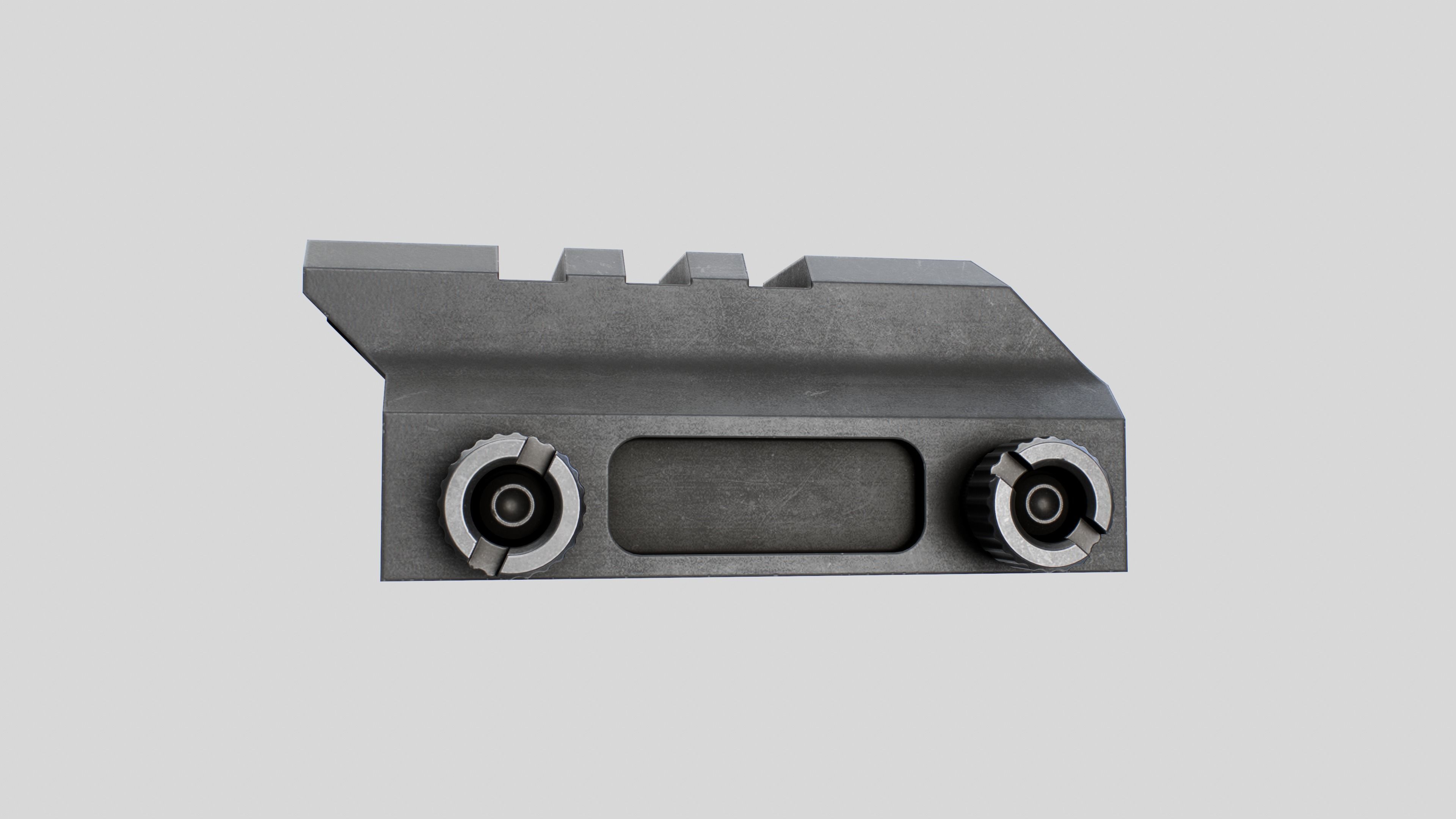 Wilcox Raptar-S Laser Range Finder Low-poly 3D model_18