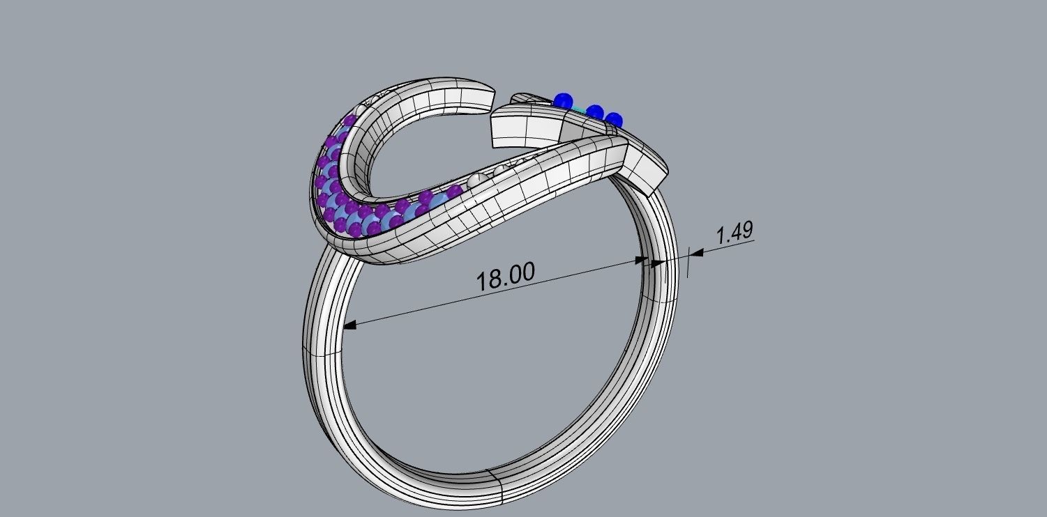 moon star Free 3D print model_15