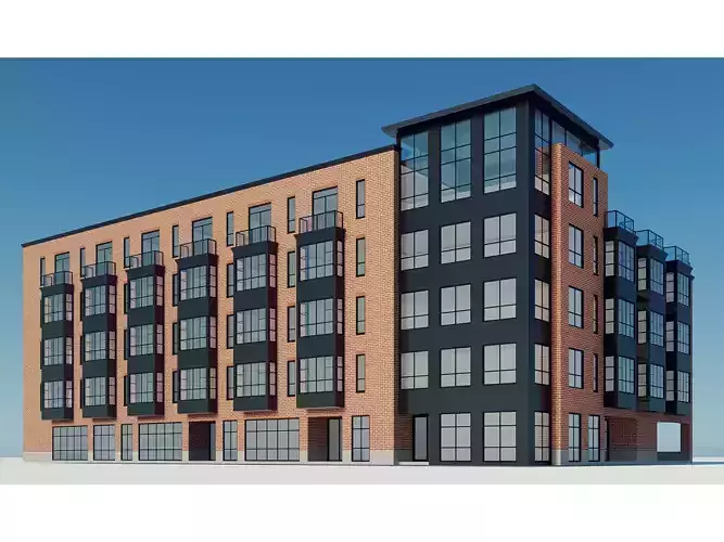 Modern Townhouse Building 2