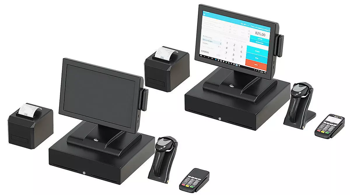 Pos Terminal BLENDER 3D Model Cycles 3D model_0