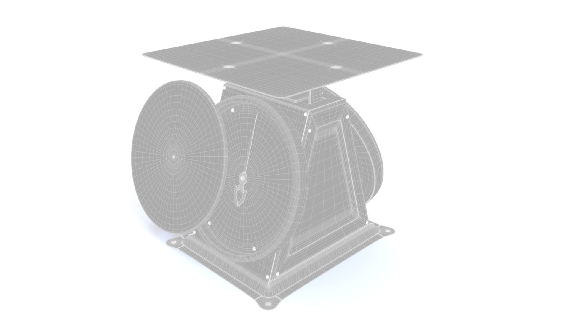 Kilogram Scale 3D model_8
