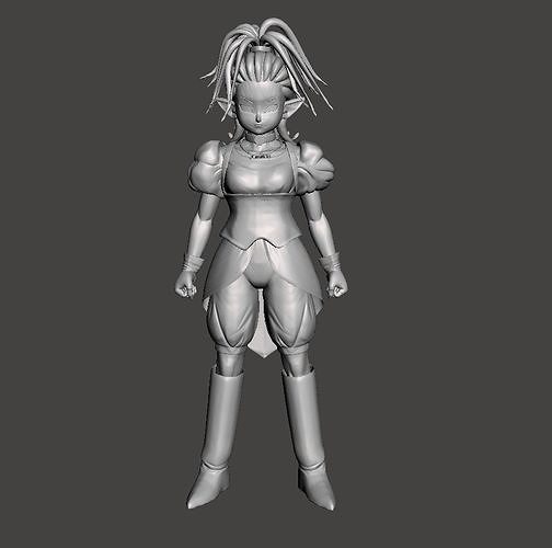 Macki Draogon Ball 3D Model 3D print model
