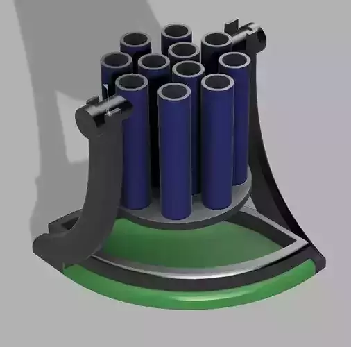 Pot crayons a bascule 3D print model