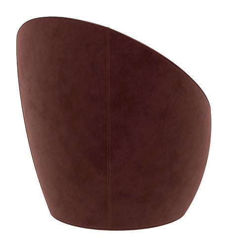 Swivel chair 3d model Low-poly 3D model 6