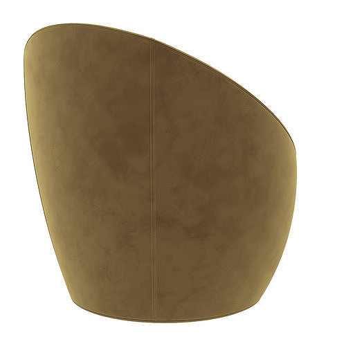Swivel chair 3d model Low-poly 3D model 4