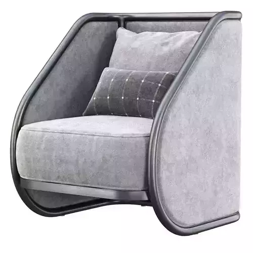 Carry velour armchair CV10 