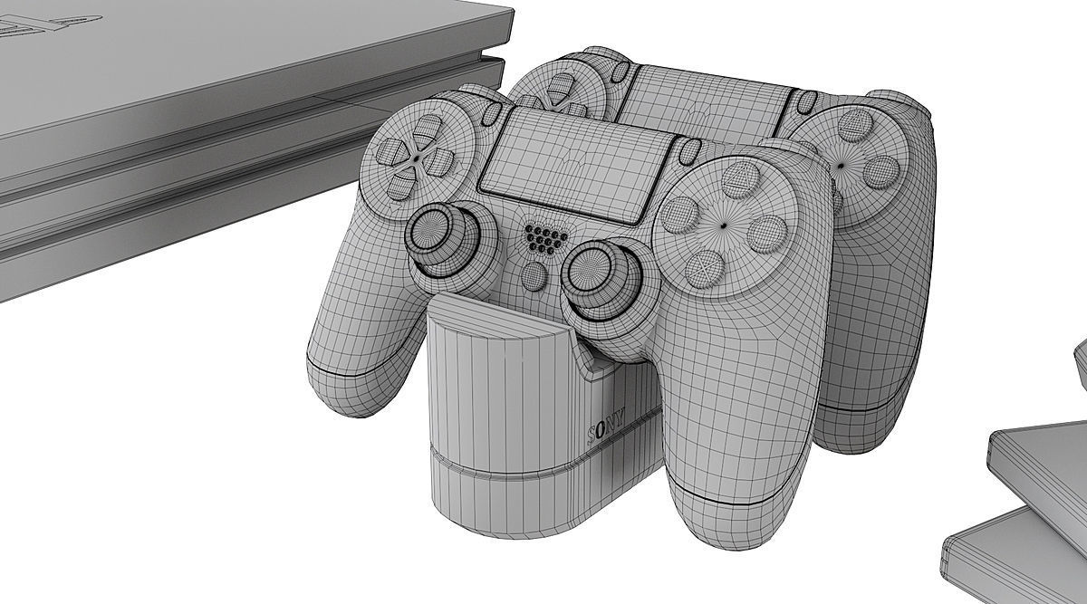 Sony Tv System BLENDER 3D Model Cycles 3D model_7