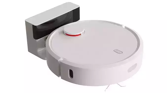 Mi Robot Vacuum BLENDER 3D Model Cycles