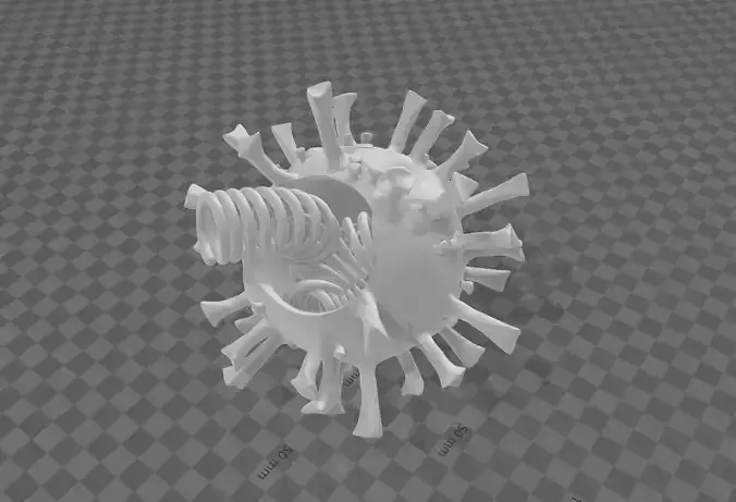CORONAVIRUS 3D Printable SLA print Free 3D print model