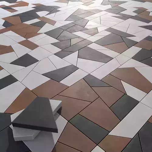 Paving tile angle splinter n1