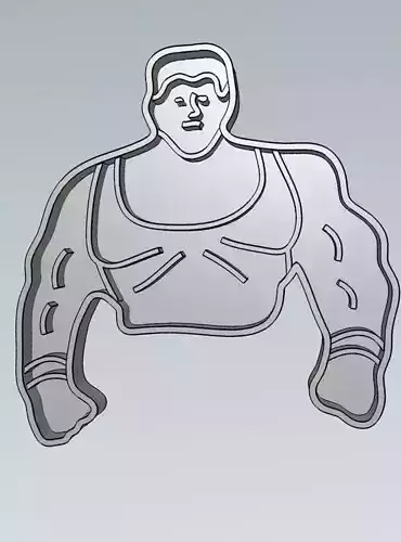 Wonderfull Colossus X-Men Characters Cookie Cutter 