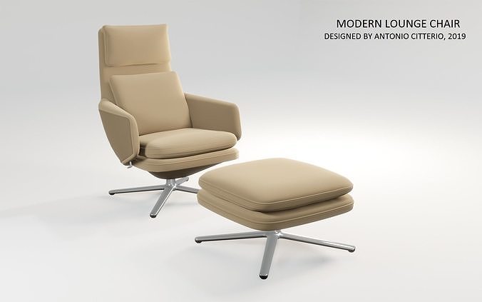 Lounge Chair Free 3D model