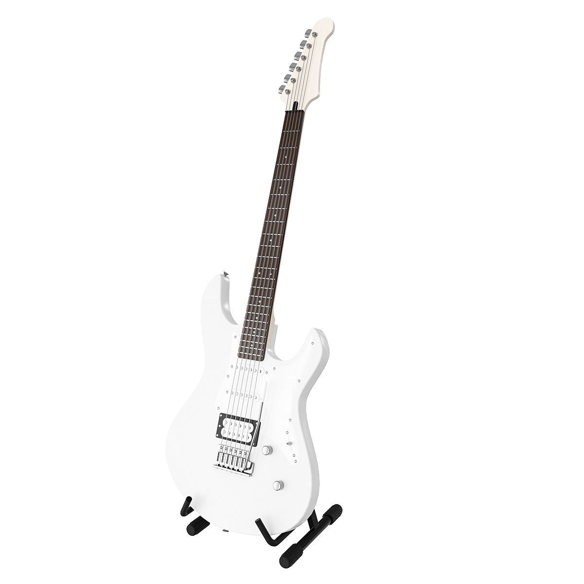 Electric Guitar Yamaha Pacifica 012 BLENDER 3D Model Cycles 3D model_4