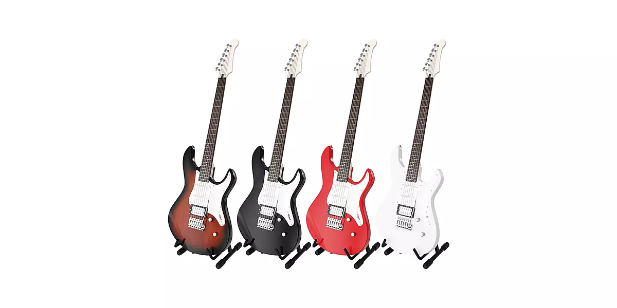 Electric Guitar Yamaha Pacifica 012 BLENDER 3D Model Cycles 3D model_0