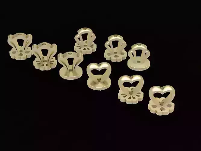 Jewelry Link Components Set for Chain and Bracelet Making  12 3D print model