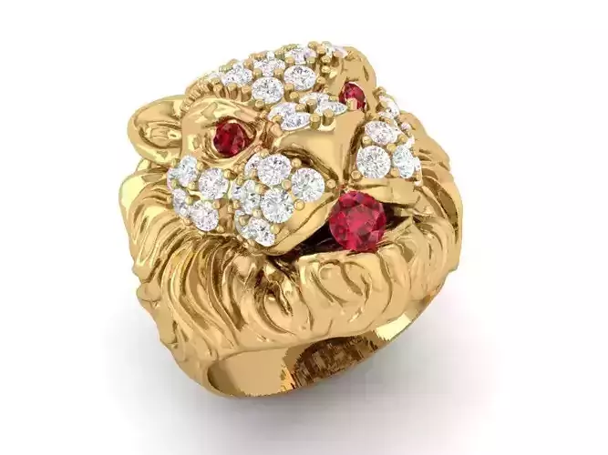 LION RING FOR MEN 14