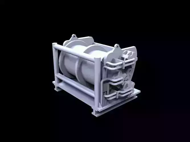 winch for ship model