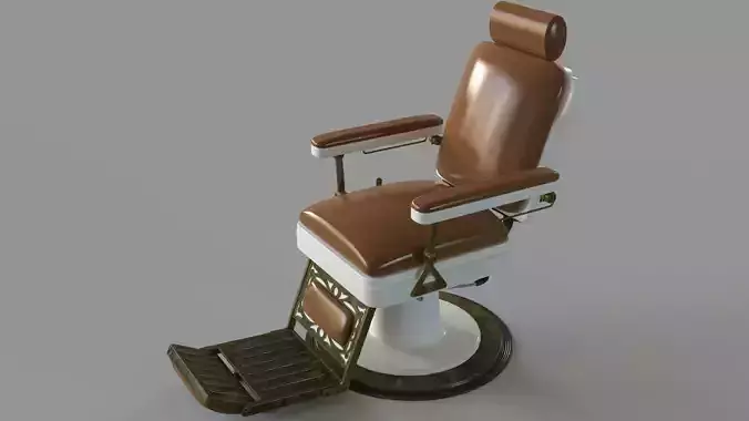 Pibbs 662 King Reclining Barber Chair