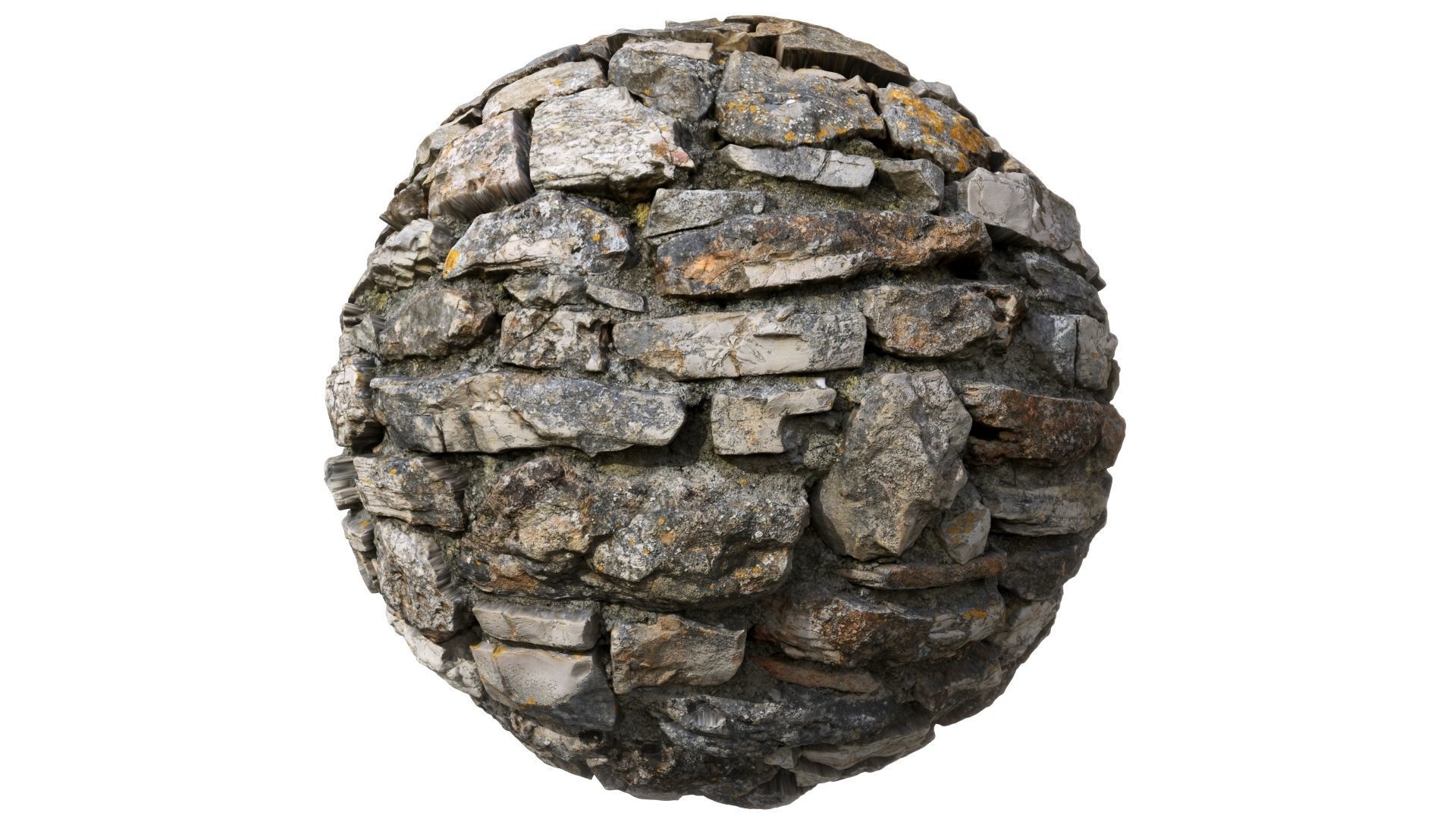 Natural stone Croatian wall seamless texture Texture_2