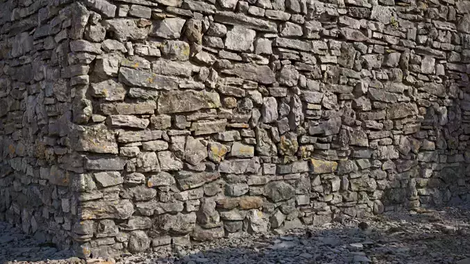 Natural stone Croatian wall seamless texture