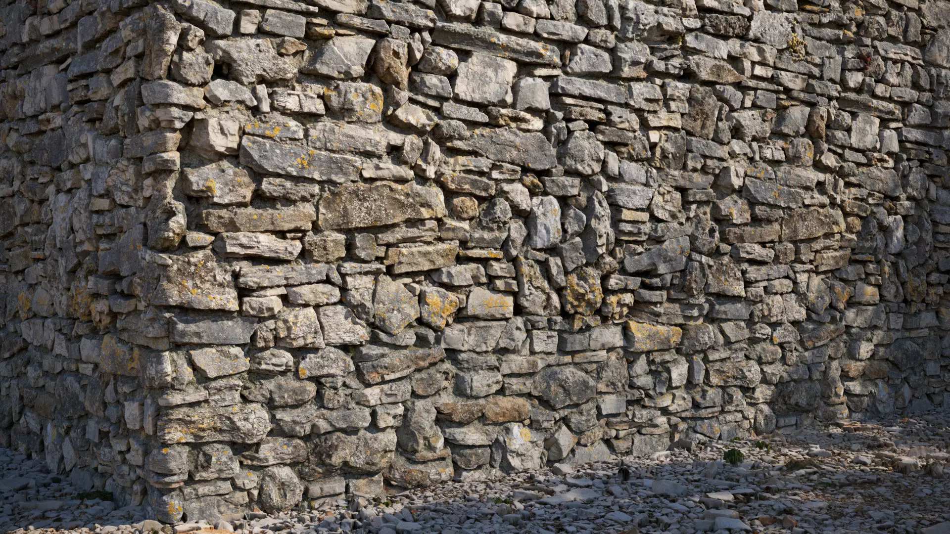 Natural stone Croatian wall seamless texture Texture_0