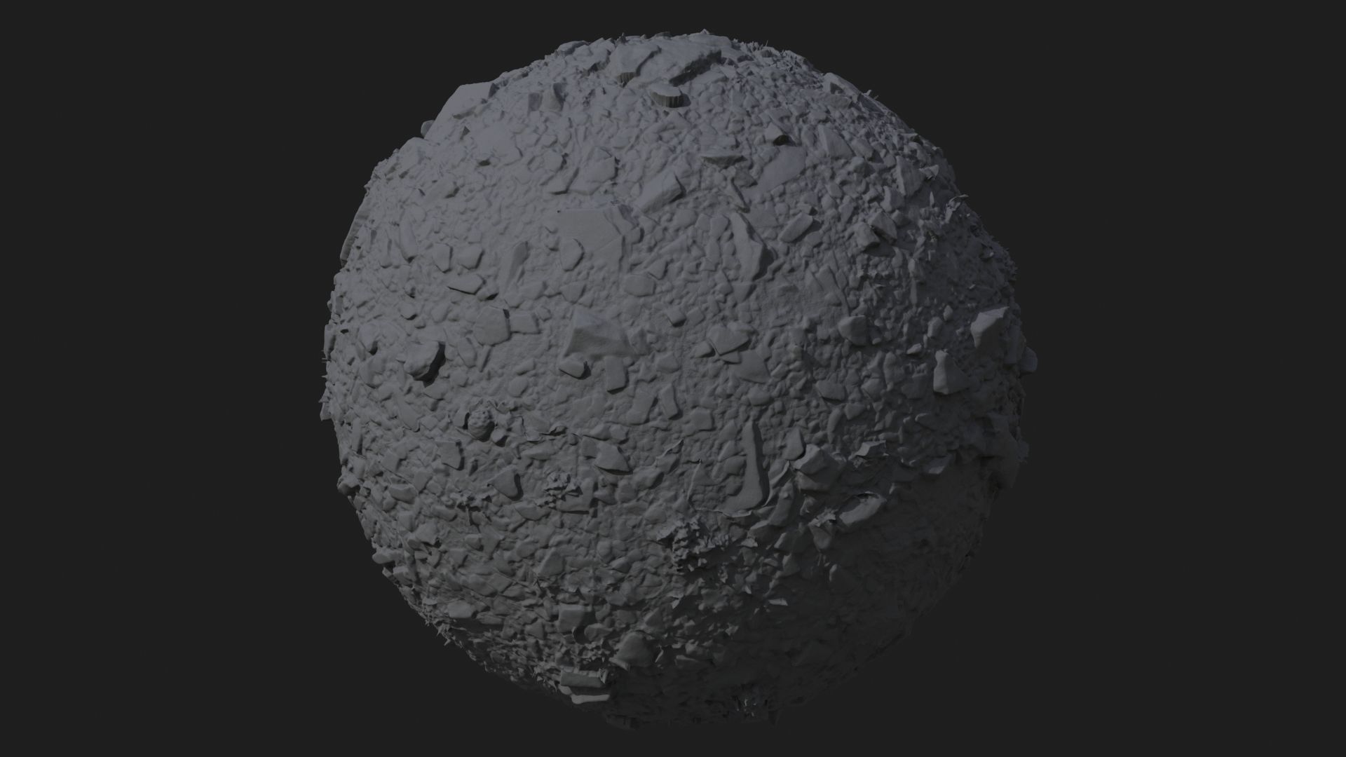 Natural crushed rocks ground seamless texture Texture_3