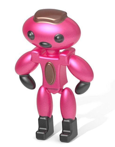 Classic Robot Toy 3D print model_1