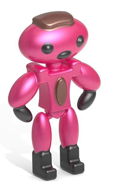 Classic Robot Toy 3D print model_2