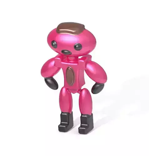Classic Robot Toy 3D print model