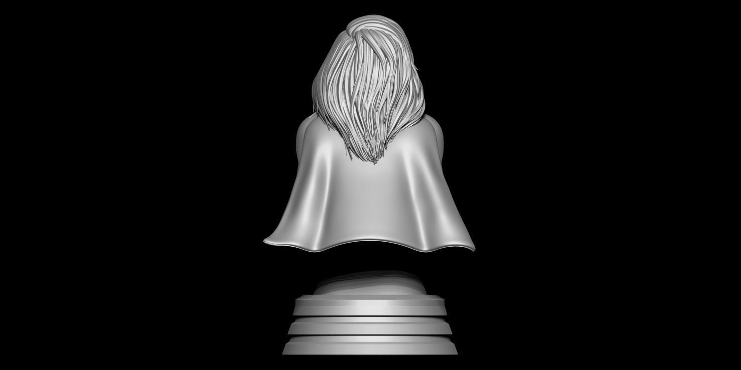 Fanart ATOM EVE - Bust  3D print model_4