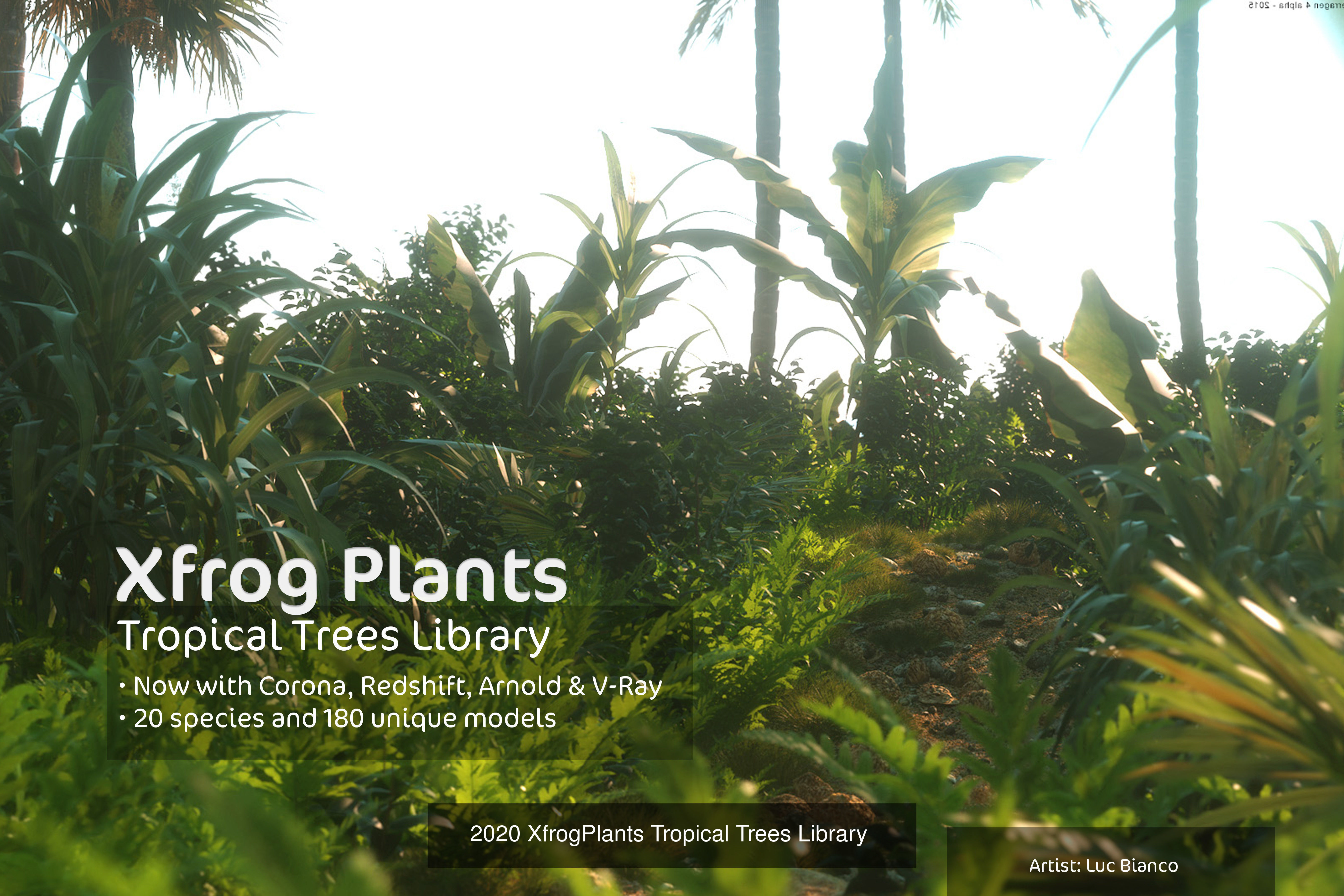 XfrogPlants Volume 1 3D Model Collection_26