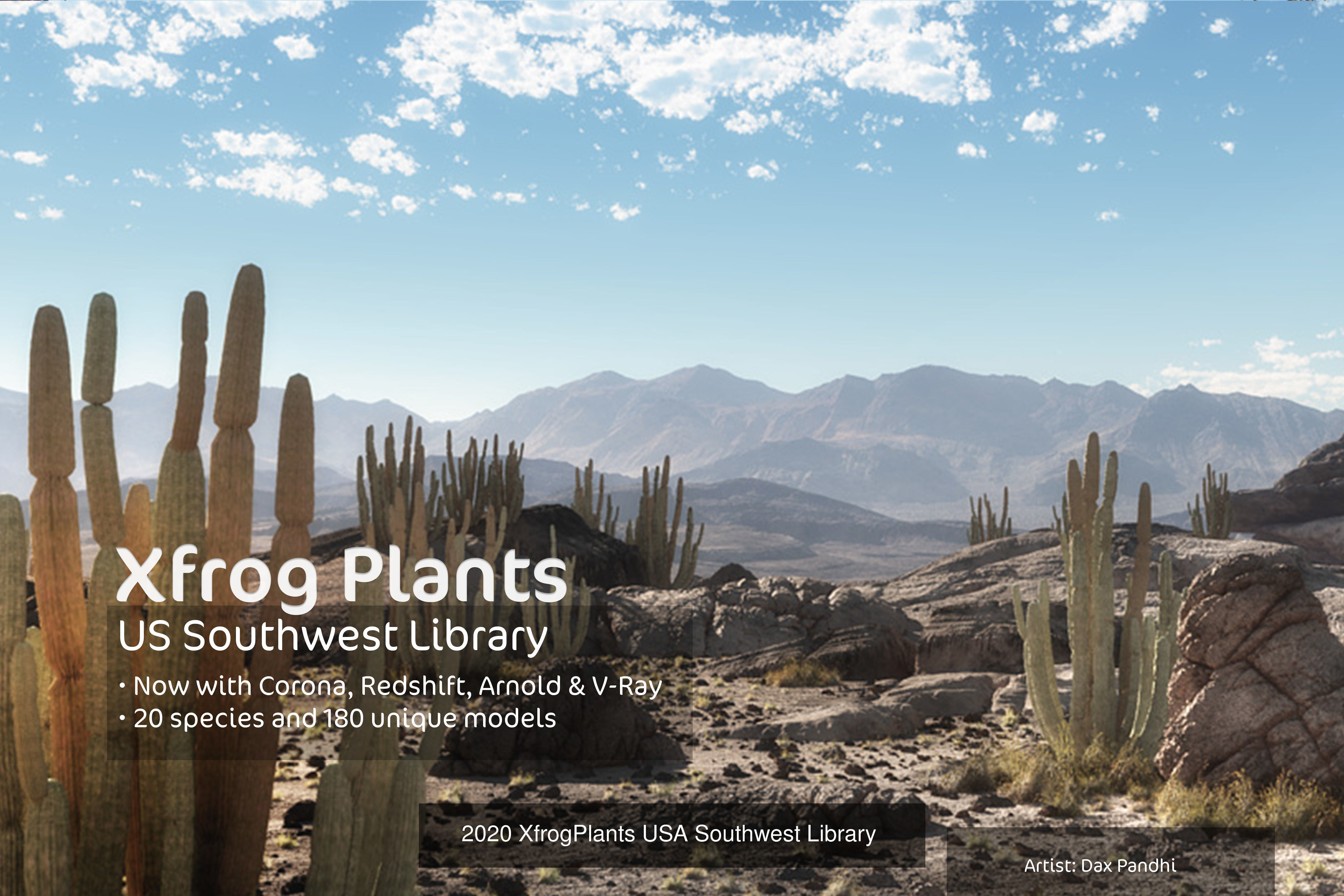 XfrogPlants Volume 1 3D Model Collection_30