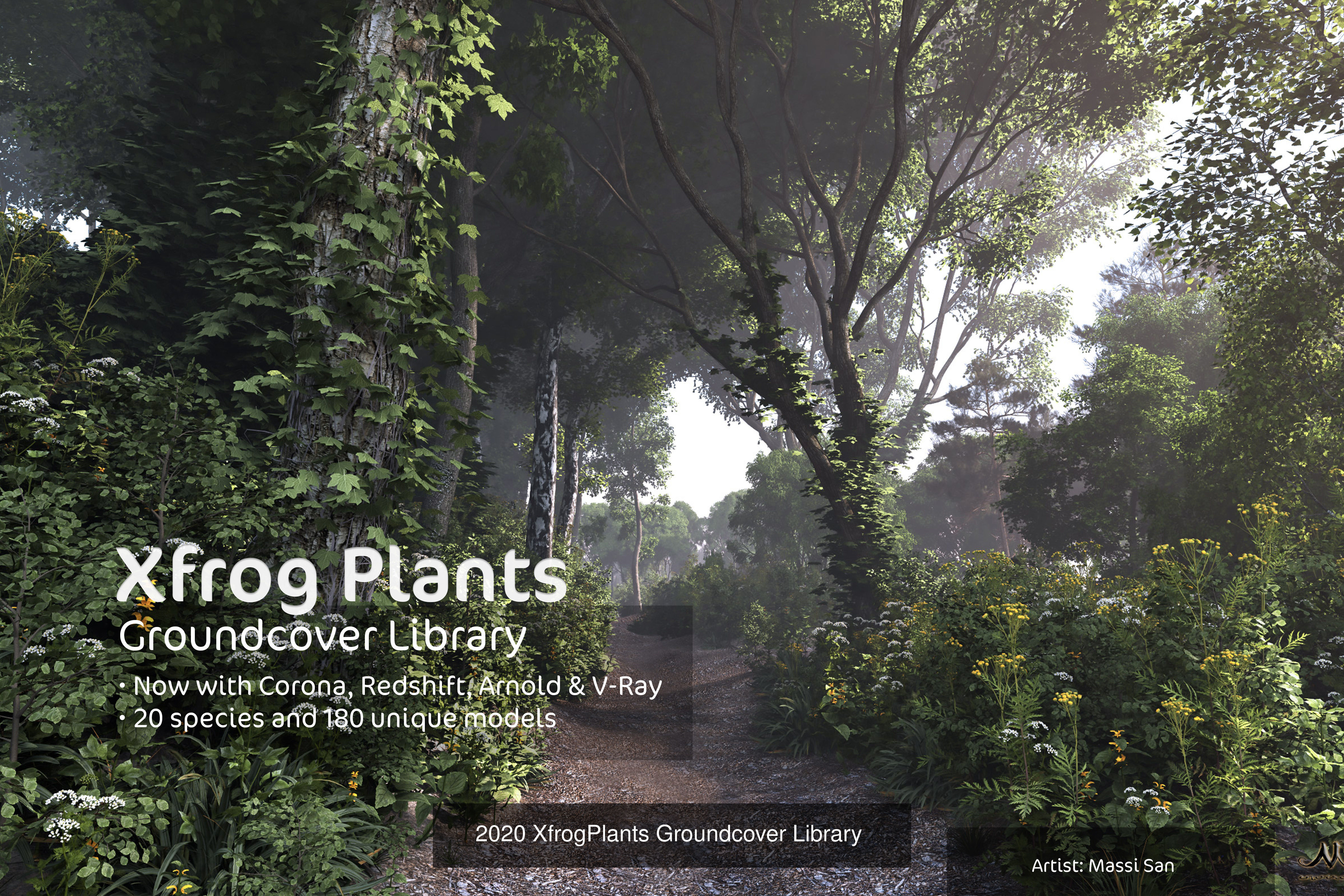 XfrogPlants Volume 1 3D Model Collection_20