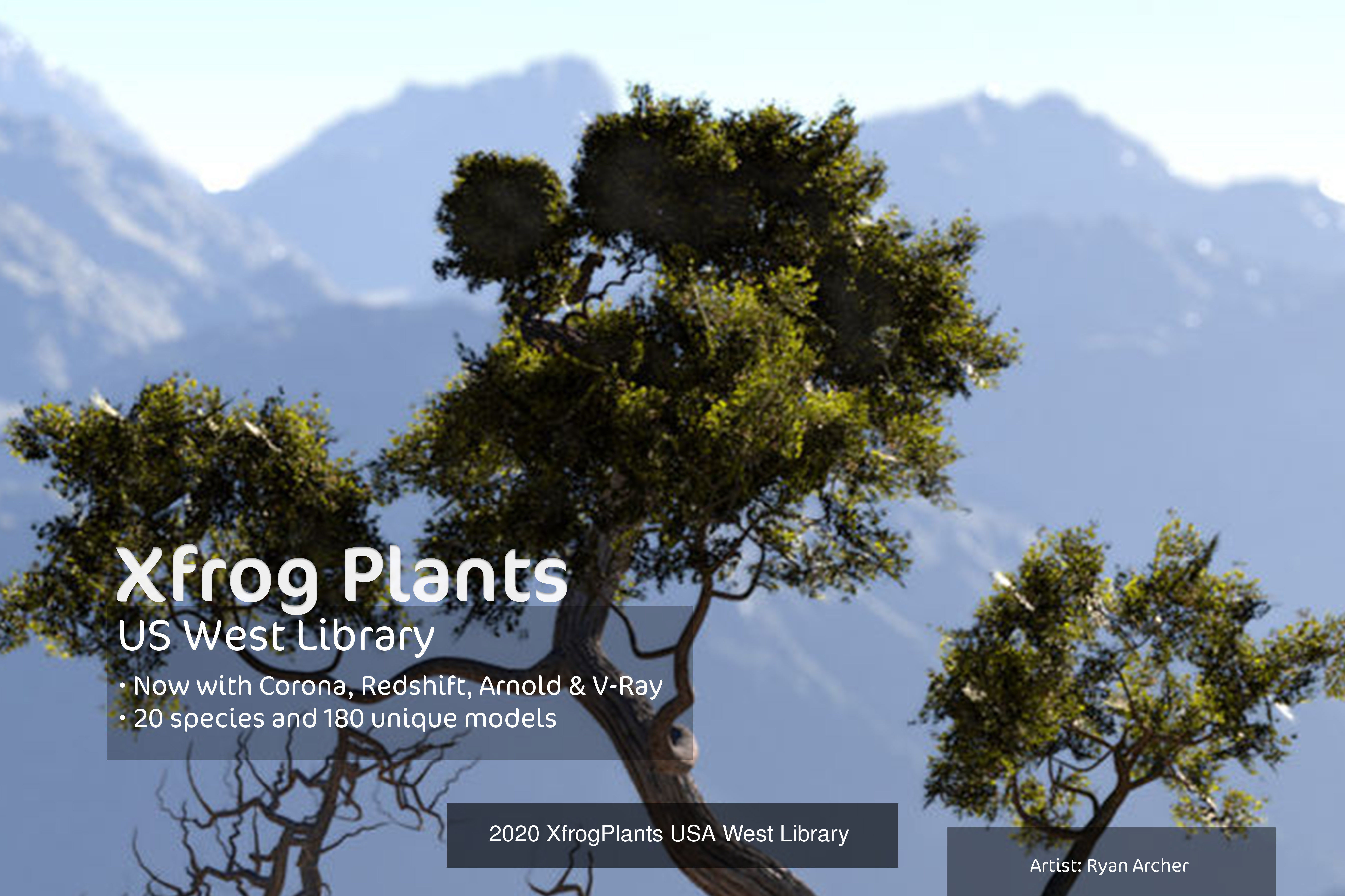 XfrogPlants Volume 1 3D Model Collection_29