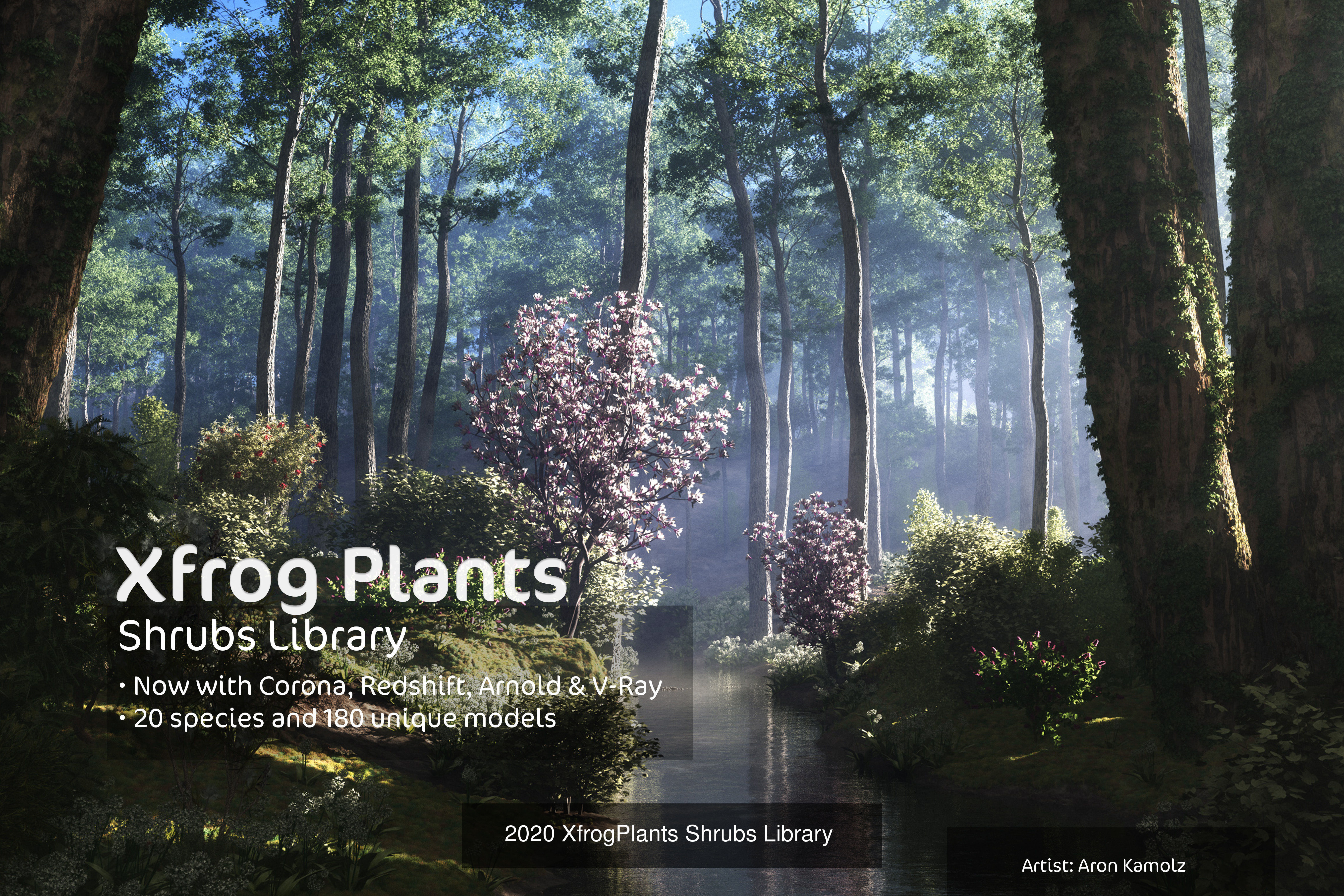 XfrogPlants Volume 1 3D Model Collection_25
