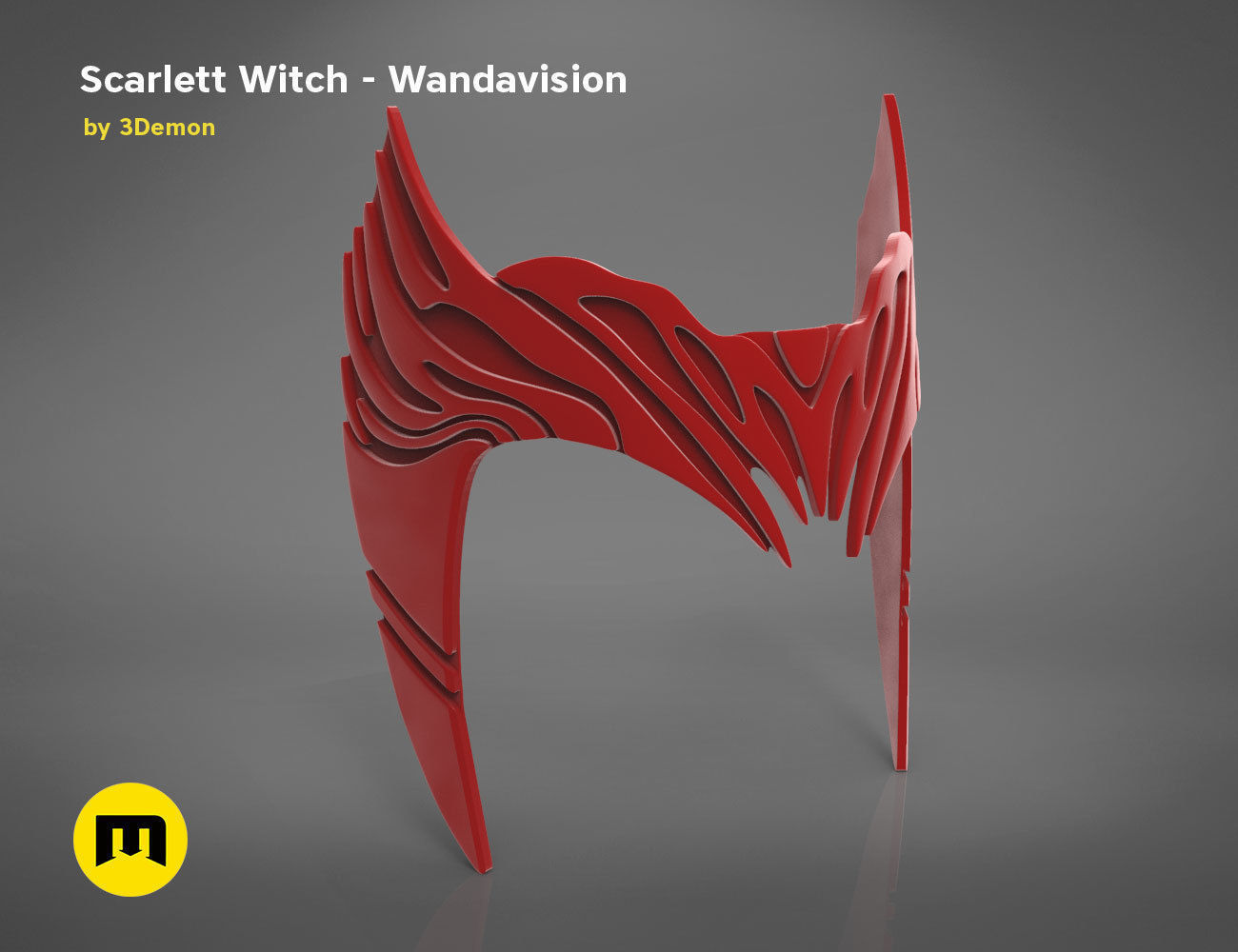 Scarlet Witch Headpiece 3D print model_5